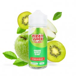 Green Apple Kiwi 0mg 100ml - Fizzy