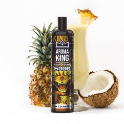 Puff Dark Knight 5000 Pina Colada Rum 0mg - Aroma King