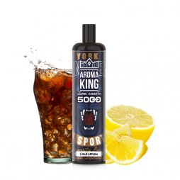 Puff Dark Knight 5000 Cola Lemon 0mg - Aroma King