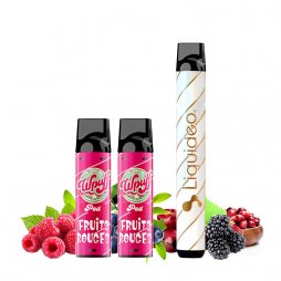 Starter Kit Fruits Rouges - Wpuff by Liquidéo