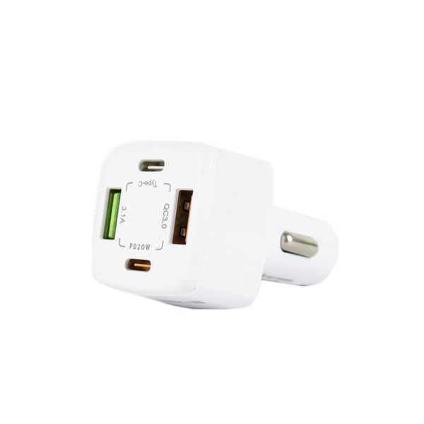Chargeur Rapide Voiture 4 Ports - BK365-2PD