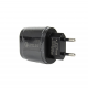 [Echantillon] Adaptateur Secteur/USB 4 port 3,1A 5V Fast Charge 3.0 - BK385 (Noir)