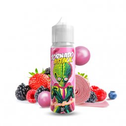 Bubble Gum Fruits Rouges 0mg 50ml - Tornado Attack by Aromazon