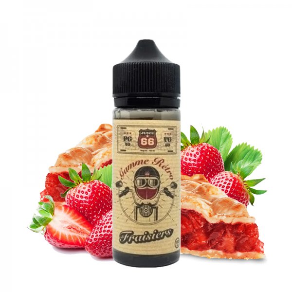 Fraisiers 0mg 100ml - Vintage by Juice 66