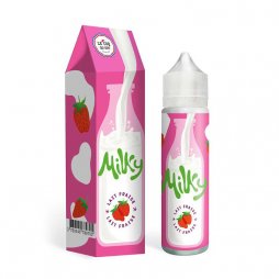 Lait Fraise 0mg 50ml Milky by Le Coq Qui Vape