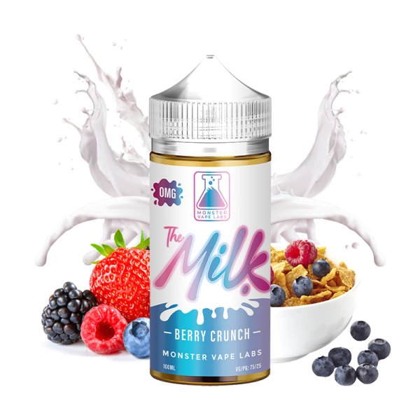 [Black Friday] Berry Crunch 0mg 100ml - The Milk by Monster Vape Labs