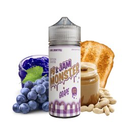 Grape 0mg 100ml - PB & Jam Monster by Monster Vape Labs