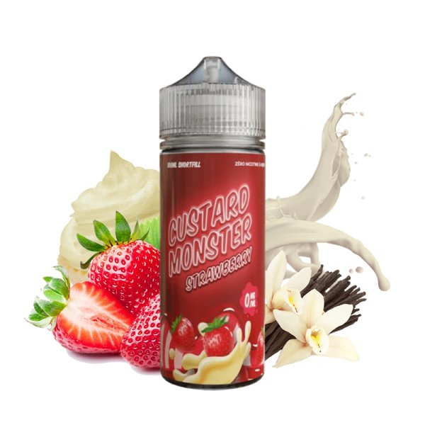 [Black Friday] Strawberry Custard 0mg 100ml - Custard Monster by Monster Vape Labs