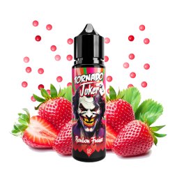 Bonbon Fraise 0mg 50ml - Tornado Joker by Aromazon