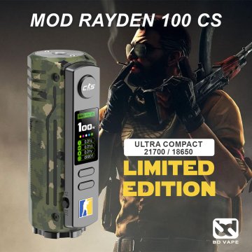 Mod Rayden 100 CS Limited Edition - BD Vape