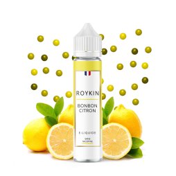 Bonbon Citron 0mg  50ml - Roykin