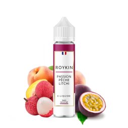 Passion Pêche Litchi 0mg 50ml - Roykin