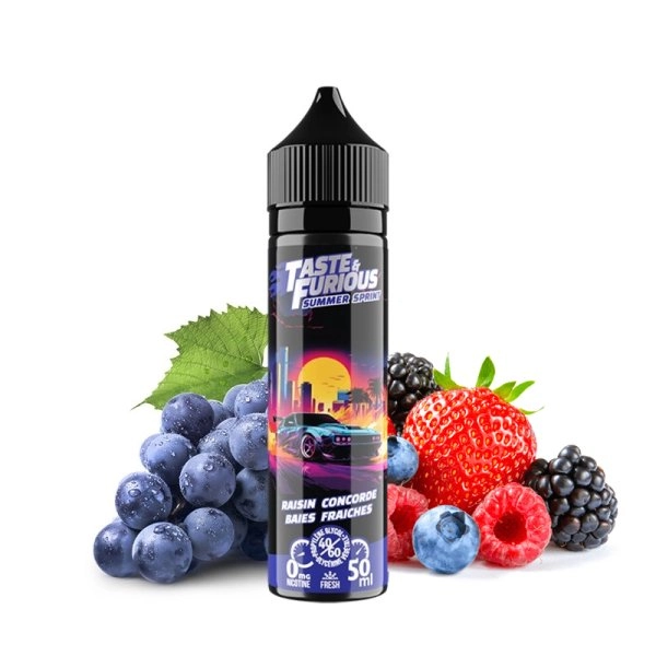 Summer Sprint 0mg 50ml - Taste & Furious by Vape Maker