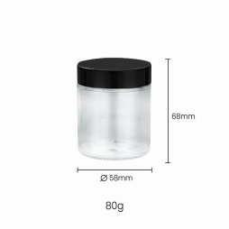 Boîte en verre (80g)
