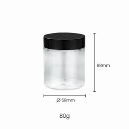 Boîte en verre (80g)
