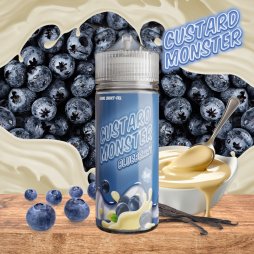 Blueberry Custard 0mg 100ml - Custard Monster by Monster Vape Labs