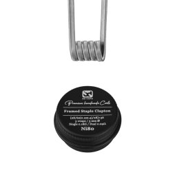 Framed Staple Clapton Ni80 0.18Ω Handmade (2pcs) - Fumytech