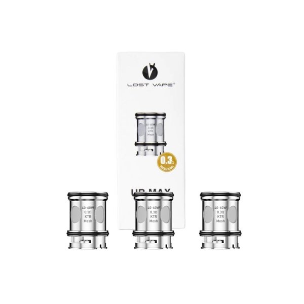 Coils UB Max 0.15 / 0.20 / 0.30Ω (3pcs) - Lost Vape Coils UB Max 0.15 / 0.20 / 0.30Ω (3pcs) - Lost Vape