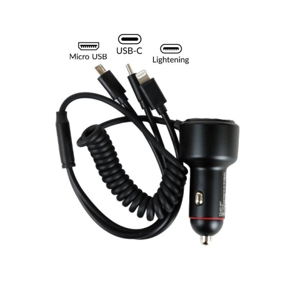 Multi Car Charger Cable 3 in 1