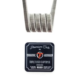 Triple Fused Clapton DL Ni80 0.30Ω (10pcs) - Fumytech