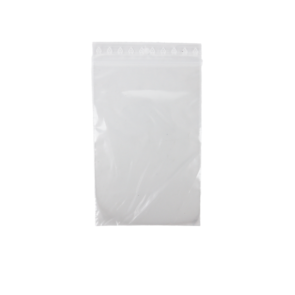 1000 Sachets Zip Refermables 60x80 Mm - 50 Microns - Pour Rangement, Aliments, Petites Pièces - Polyvalent