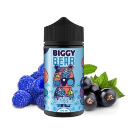 Blackcurrant Blue Raspberry 0mg 200ml - Biggy Bear Bear