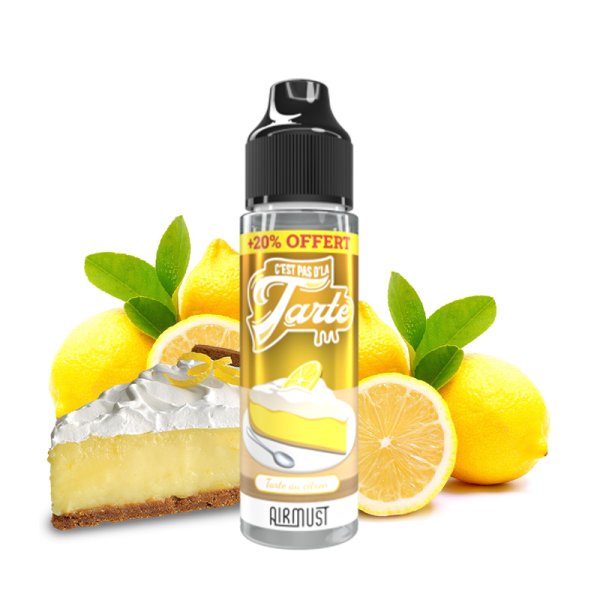 Tarte au Citron 0mg 50ml - C'est pas d'la Tarte by Airmust