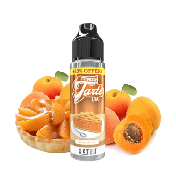 Tarte Abricot 0mg 50ml - C'est pas d'la Tarte by Airmust