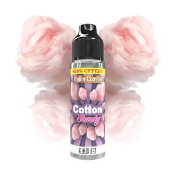 Cotton Candy 0mg 60ml - Roller Coaster By Airmust