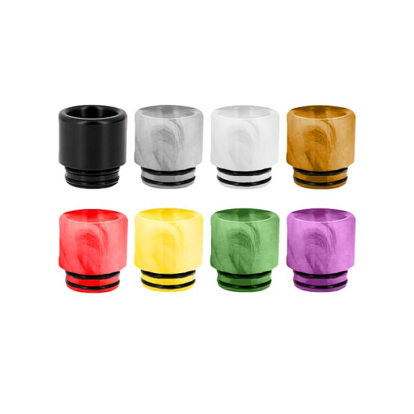 Drip Tip 810 Résin Kit A2 (8pcs) (Random Color) - ReeWape