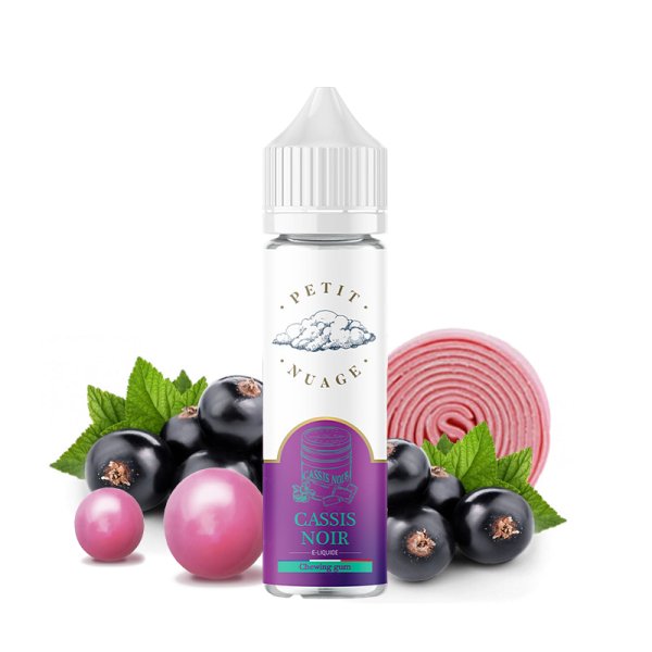 Cassis Noir 0mg 60ml - Petit Nuage