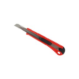 Cutter with plastic body and retractable blade 9mm