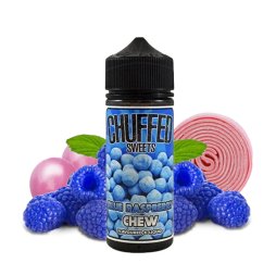 Blue Raspberry Chew 0mg 100ml - Chuffed Sweets