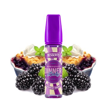 Blackberry Crumble 0mg 50ml - Desserts by Dinner Lady