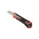Cutter with plastic body and retractable blade 18mm