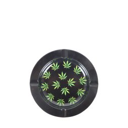 Coupel metal ashtray