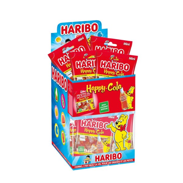 Bonbons Les Happy Cola (30 sachets) - Haribo