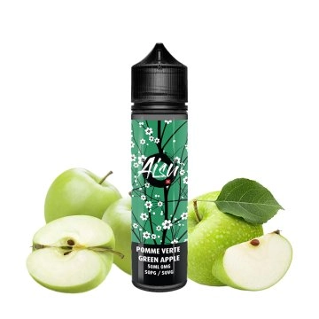 Green Apple 0mg 50ml - Aisu