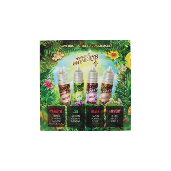 Carte des saveurs (1pcs) - Twelve Monkeys