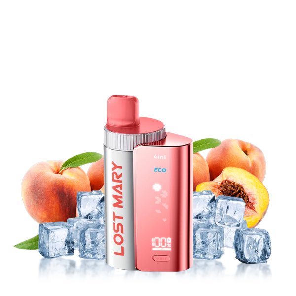 3200-2400 Puff Peach Ice - 4in1 Lost Mary 