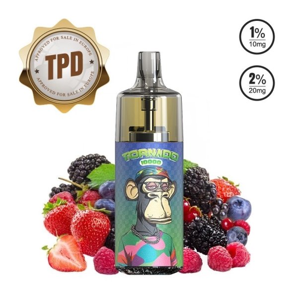 Tornado 10000 TPD Europe Mr Blue 10/20mg