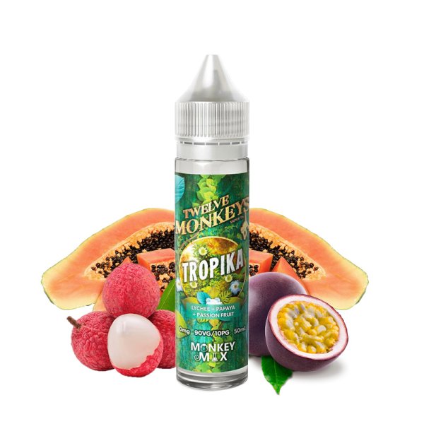 [Destock] Tropika Monkey Mix 0mg 50ml - Twelve Monkeys