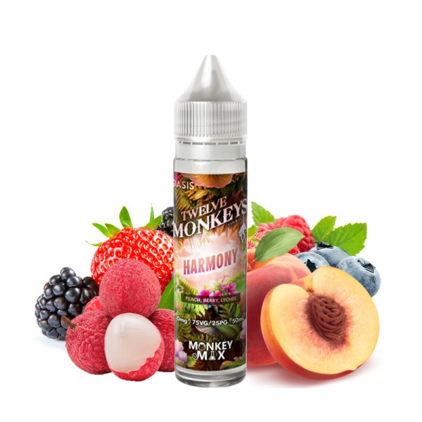 [Destock] Harmony 0mg 60ml - Twelve Monkeys Oasis