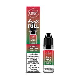 Ultimate Strawberry Nic Salts 10ml - Fruit Full by Dinner Lady