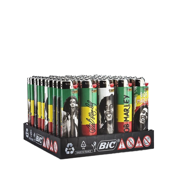 Bob Marley Maxi Lighters (50pcs) - Bic