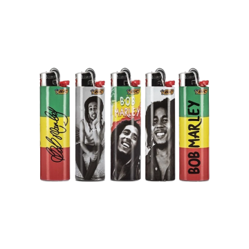 Lot de Briquet Maxi Bob Marley (50pcs) - Bic