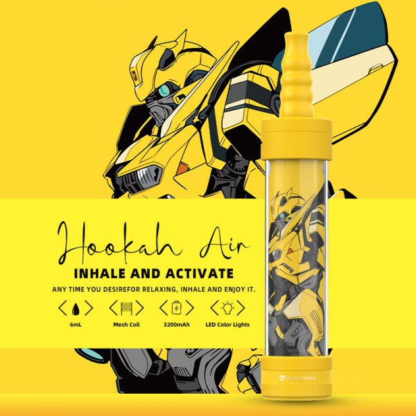 E-Chicha Portable Hookah Air 6ml 3200mAh Bee - Fumytech