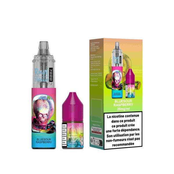 Tornado 7000 TPD Blue Sour Raspberry RandM Fumot