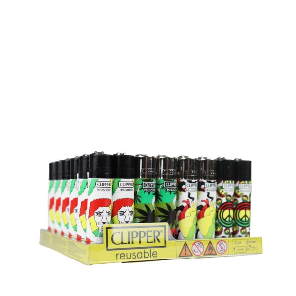 Africain Peace Lighter Set (48pcs) - Clipper