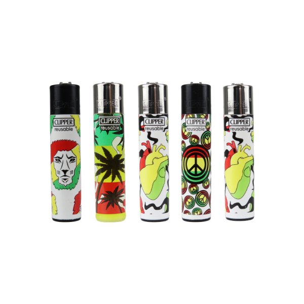 Africain Peace Pattern Lighter (48pcs) - Clipper